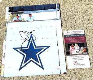 Foto 8x10 firmata JERRY JONES Dallas Cowboys JSA COA - Foto 1 di 2