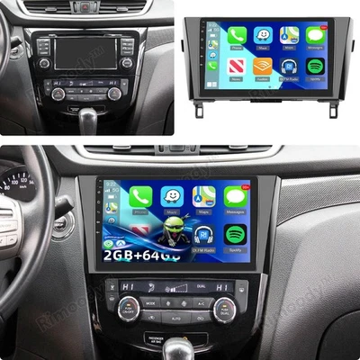 2G+64G Android 15 Autoradio GPS Nav Für 2014-2021 Nissan X-Trail Qashqai Carplay - Bild 1 von 4