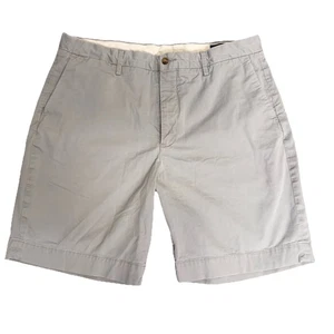Polo Ralph Lauren Shorts Mens 36 Chino Golf Gray Stretch Classic Cotton Preppy - Picture 1 of 7