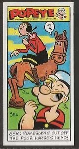 PRIMROSE-POPEYE 1960 (2ND SERIES)-#43- QUALITY CARD!! - Picture 1 of 2