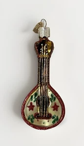 Vintage Mandolin Christmas Ornament - Picture 1 of 4
