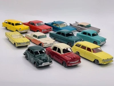Коллекция из 11 винтажных игрушечных автомобилей Lesney ИЗЯЩНАЯ! - Изображение 1 из 4