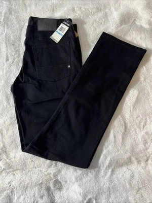 Jeans Zoo York Feminino Brooklyn Stretch Slim Fit Preto Tamanho 20 Novo com etiquetas - Imagem 1 de 4
