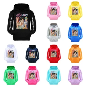 Kids Girls Saja Boys KPOP Demon Hunters Hoodies Hoody Sweatshirt Pullover Top - Picture 1 of 16