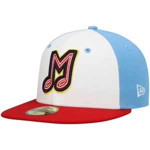 Herren New Era weiß Memphis Redbirds Authentic Collection Team Alternate 59FIFTY - Bild 1 von 6