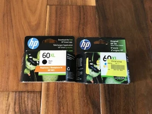 NOWY W pudełkach oryginalny HP 60XL czarny i 60XL trójkolorowy CC641WN CC644WN 2023/2024 - Zdjęcie 1 z 2