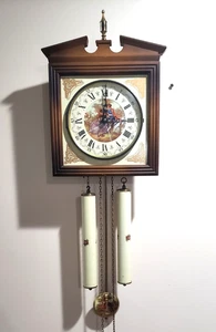 Reloj Fragonard de Pared Alemán E. Schmeckenbecher Hecho en Alemania De Colección - Imagen 1 de 15