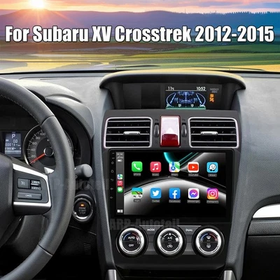 Unidad principal Crosstrek de 9" para Subaru XV Android CarPlay reproductor de radio estéreo para automóvil GPS Foto 1 de 4