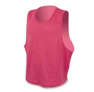 GILET CHASUBLE ADULTE VOLLEY FUSCHIA PERSONNALISABLE TEXTE & LOGO TAILLE UNIQUE  - Picture 1 of 1