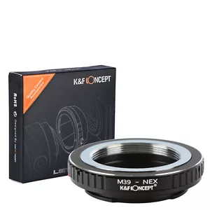 K&F Concept adapter for Leica M39 mount lens to Sony NEX E mount camera - Picture 1 of 8