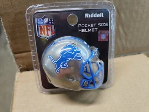 DETROIT LIONS 2024 SPEED NEW CLAMSHELL POCKET PRO HELMET RIDDELL - Picture 1 of 4