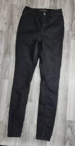 Wild Fable Womens Size 00 / 24 R High Rise Skinny Black Denim Jeans - Picture 1 of 11