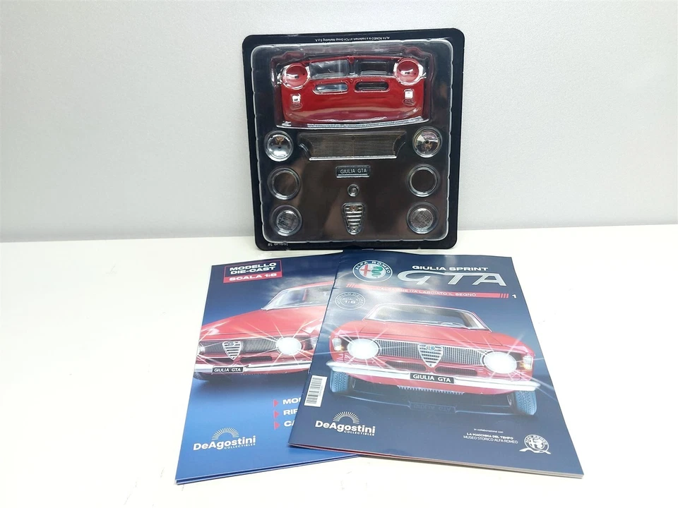 Alfa Romeo Giulia Sprint GTA scala 1/8 - DeAgostini Prima 1ª Uscita + Fascicolo - Immagine 1 di 2