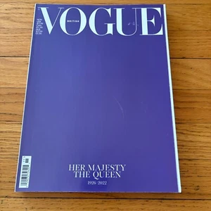 Vogue British Magazine November 2022 Queen Elizabeth II Travel Special UK RARE - Picture 1 of 3