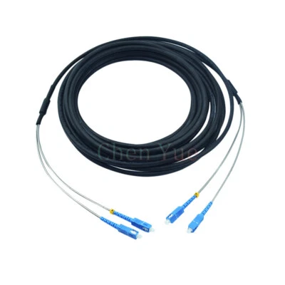 3M 2 Core SC Military Armored Tactical Fiber Optic Jumper Field Tactical Cable - Image 1 of 4