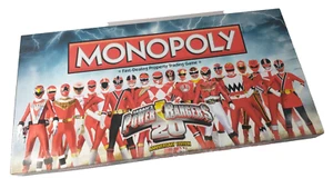 Power Rangers 20th Anniversary MONOPOLY Board Game 100% COMPLETE & UNDAMAGED! - Picture 1 of 12