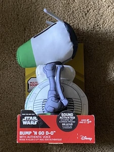 STAR WARS PLUSH BUMP 'N GO D-O SOUND/MOTION ACTIVATED - Picture 1 of 5