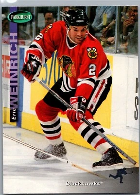 1994-95 Parkhurst Hockey - #43 Eric Weinrich - Image 1 of 2