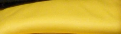 Fine YELLOW Polyester Knit FABRIC 2 way Stretch Jersey 65" W, 41" L and 59W X18 - Image 1 of 2