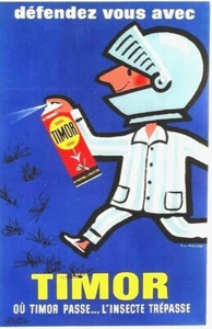 Original vintage poster TIMOR KILLS VERMIN ARMOR c.1960 - Picture 1 of 1