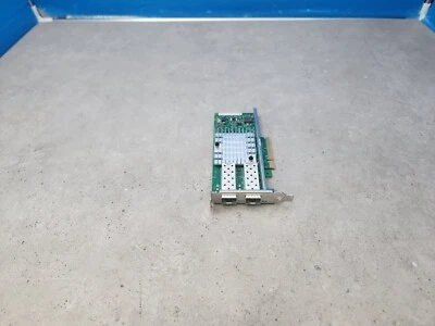 Dell X520-DA2 Dual Port 10Gb SFP+ Network Interface Card Low Profile PN: 0942V6 - Image 1 of 4