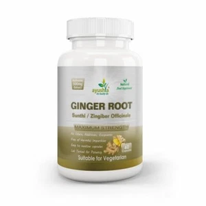 Ginger (Sunthi) Capsule - Picture 1 of 15