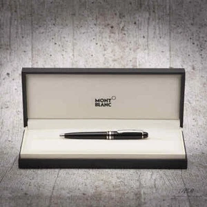 Bolígrafo platino Montblanc pieza maestra Mozart no 116 ID 108749 con embalaje original - Imagen 1 de 5