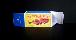 Matchbox Lesney No 17d  Hoveringham Tipper Reproduction Box (Box only) - Picture 1 of 3