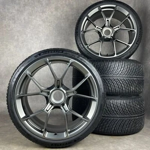 Winterräder Porsche 992 GT3 Touring 20" + 21" Original Felgen 992044631CA - Bild 1 von 10