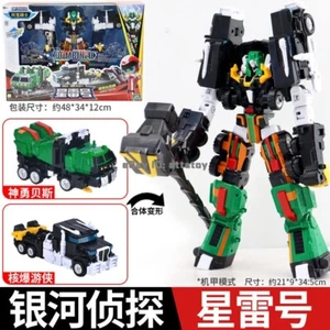 Tobot V GD Big Trail Beast Transform Combiner 2 en 1 coche figura juguete SIN caja - Imagen 1 de 13