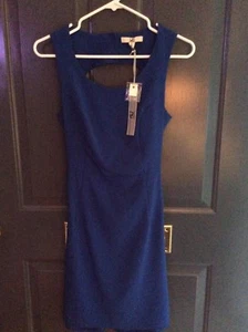 YA Los Angeles Size SMALL Blue Sleeveless Back less Straps Short Dress NWT - Picture 1 of 12