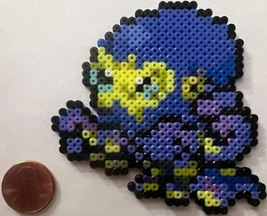 Grapploct Mini Bead Sprite Perler Artkal Pixel Retro Pokemon Fighting Jujitsu - Picture 1 of 1