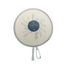 1Pc Portable Round Japanese Style Folding Fans Hand Fan For Wedding Part Y.Hw
