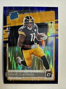 2020 Donruss Optic Chase Claypool Purple Shock Rated Rookie #177 - Picture 1 of 2