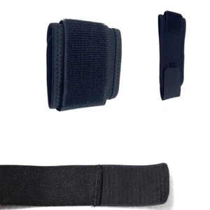 Weight Lifting Wrist Wraps Gym Workout Training Support Straps Adjustable Black - Picture 1 of 10