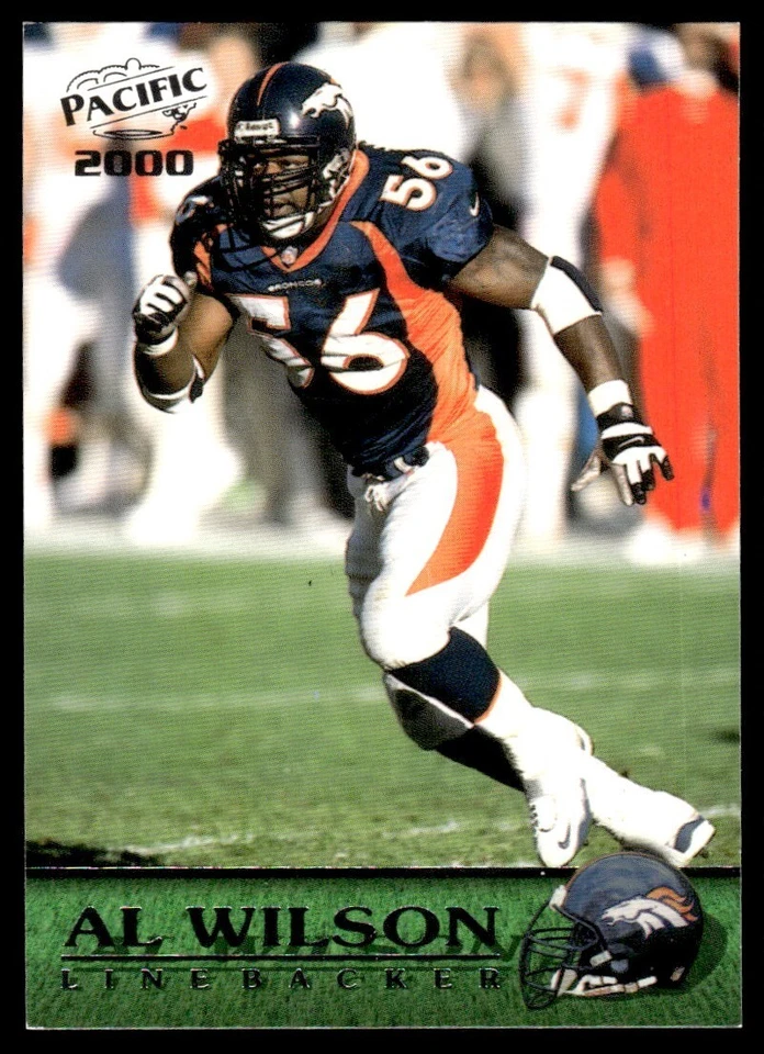 2000 Pacific #121 Al Wilson - Denver Broncos - Image 1 of 2