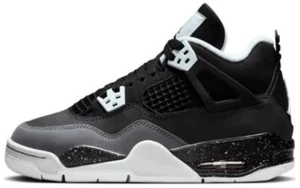 HTF ( NIB Men's Size 13 ) AIR JORDAN 4 Retro FEAR (FQ8138 002) BLK / GREY / WHT - Picture 1 of 5