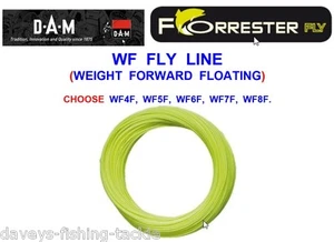 DAM FORRESTER FLY LINE FOR SEA GAME TROUT SALMON FLY ROD REEL CASTING FISHING - Picture 1 of 6
