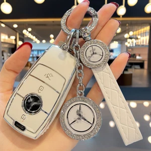 Premium Automotive Keychain with Durable for Mercedes Benz Keychain Key Chain - Picture 1 of 13