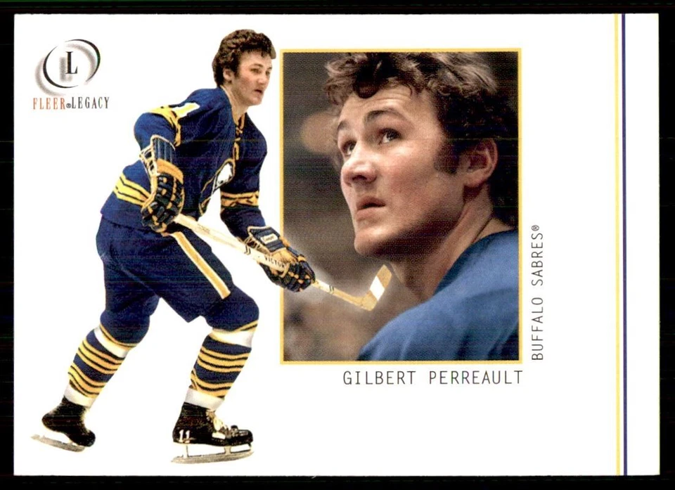 2001-02 Fleer Legacy Gilbert Perreault Buffalo Sabres #14 - Image 1 of 2