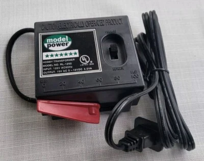 Model Power Hobby Transformer RL-1250 Model Train Set Power Supply HO Scale  - Image 1 of 4