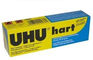 Adhesivo de cemento UHU Hart Balsa 1 x 33 ml/35 g tubo de boquilla fina + PLUS 2do poste - Imagen 1 de 9