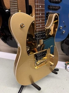 Squire John 5 Telecaster Frost Gold W Babicz Bridge - Picture 1 of 11