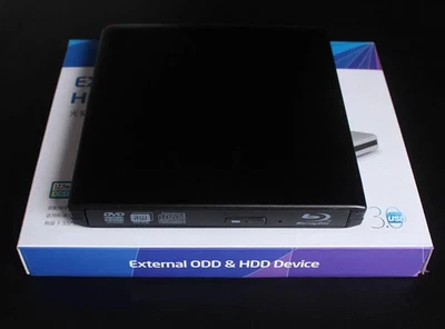 External USB 3.0 BluRay CD/DVD Writer for ASUS HP Dell Lenovo LINUX PC Laptop - Image 1 of 4