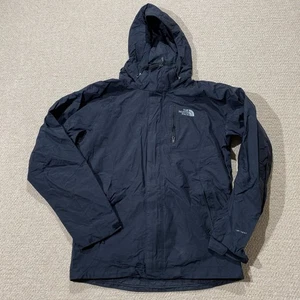The North Face Dryvent Jacket Mens Small Black Waterproof Shell Rain Coat - Picture 1 of 13