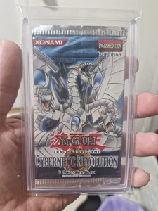 YuGiOh - Cybernetic Revolution Booster Pack - 1st Edition - Sealed Hobby Pack - Picture 1 of 2