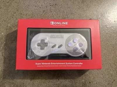 SNES Wireless Controller for Nintendo Switch Online NSO US Version Brand New OEM - Image 1 of 4