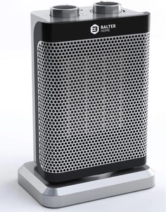 Balter Keramik Heizlüfter 1500W Heizstrahler Elektro Heizung bis 35°C BW - Bild 1 von 8