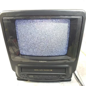 Crt Gaming Tv Orion TVCP0900 9" TV WORKS VCR DOESNT No Remote. Rv Camper Tv - Picture 1 of 9