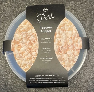 Microondas Palomitas Popper Cuenco Plegable Almacenamiento Utensilios de Cocina Utensilios Pico Foto 1 de 2